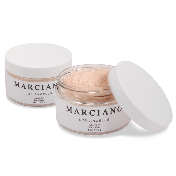6 oz. Aromatherapy Bath Salts Jar with White Lid, made in... from ASI 38850 Bath Promotions / Bath Promotions