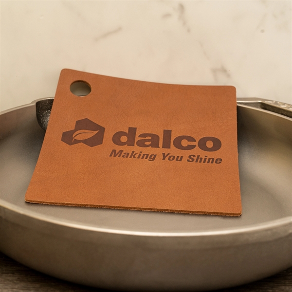 Genuine leather potholder or trivet will make your dinner guest envious.... from ASI 75126 Oowee Products