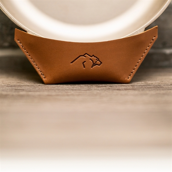 100% genuine full-grain leather skillet edge handle cover for medium and... from ASI 75126 Oowee Products
