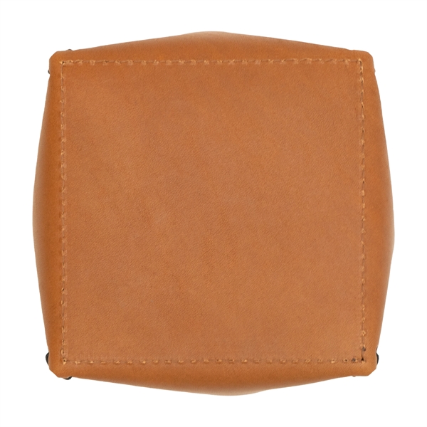 100% Genuine Leather Large Desk Tray with reenforced bottom and sewn... from ASI 75126 Oowee Products