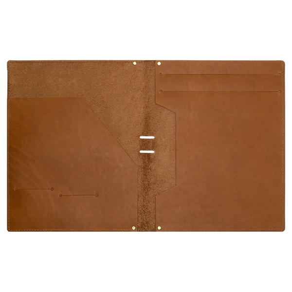 Classic full-grain leather padfolio with 8.5" x 11" pad. Keep your... from ASI 75126 Oowee Products
