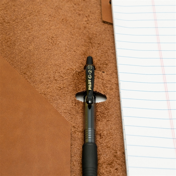 Classic full-grain leather padfolio with 8.5" x 11" pad. Keep your... from ASI 75126 Oowee Products