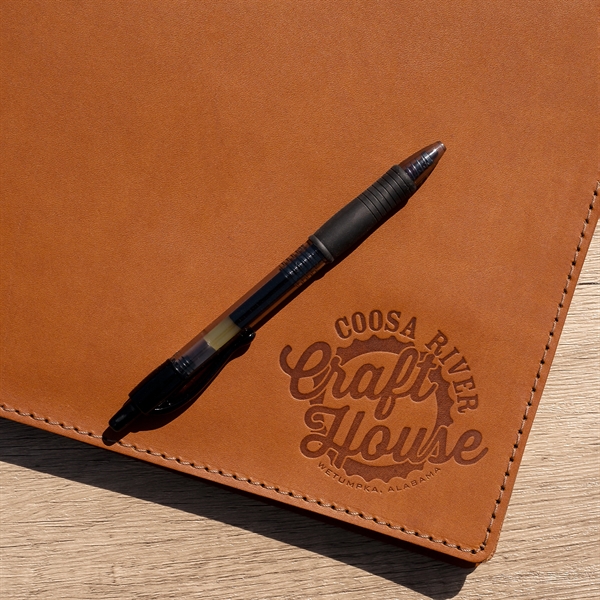 Classic full-grain leather padfolio with 8.5" x 11" pad. Keep your... from ASI 75126 Oowee Products