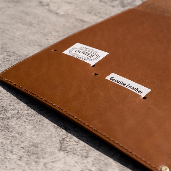 Classic full-grain leather padfolio with 8.5" x 11" pad. Keep your... from ASI 75126 Oowee Products