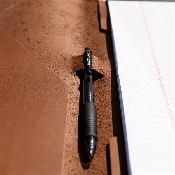 Classic full-grain leather padfolio with 8.5" x 11" pad. Keep your... from ASI 75126 Oowee Products