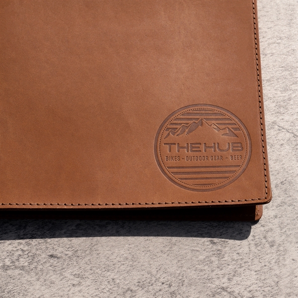 Classic full-grain leather padfolio with 8.5" x 11" pad. Keep your... from ASI 75126 Oowee Products