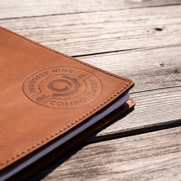 Classic full-grain leather padfolio with 8.5" x 11" pad. Keep your... from ASI 75126 Oowee Products