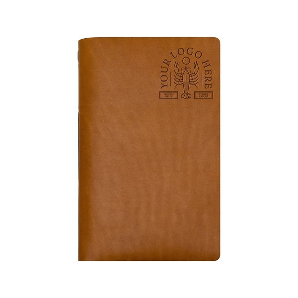 Genuine Leather Horizontal Menu Cover. Closed (5.75"w x 9.25"h) Open Size... from ASI 75126 Oowee Products
