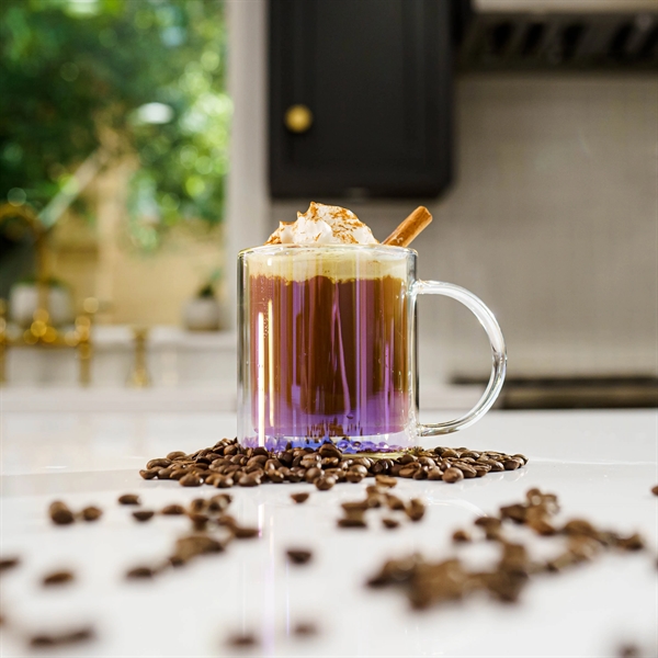 Iridescent Glass Coffee Mug...Stylish, Fresher, Longer.... from ASI 31518 ADNART