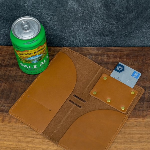 Check Presenter -2 Pocket/Riveted Card Holder -- Closed (4"w x 7.5"h)... from ASI 75126 Oowee Products