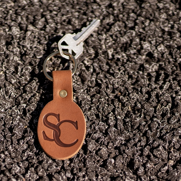 100% Full-Grain Oval Leather Keychain with multiple closure options. Handcrafted in... from ASI 75126 Oowee Products / OOWEE PRODUCTS