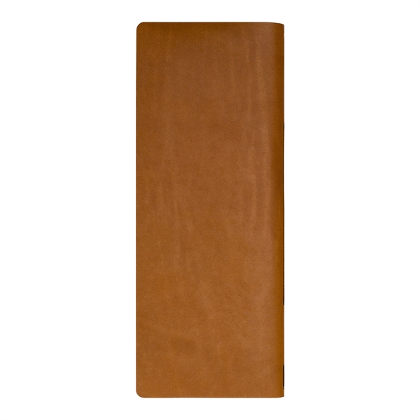 Genuine leather Simple Menu Cover Vertical - Closed (5.75"w x 9.25"h)... from ASI 75126 Oowee Products