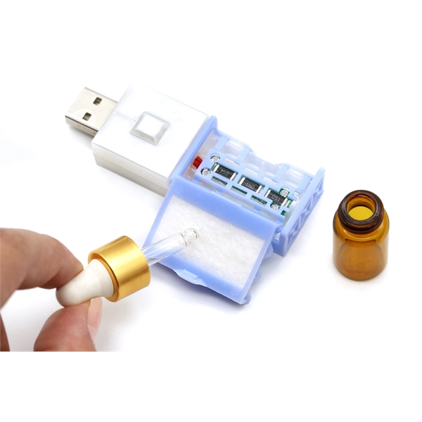 Compact like a flash drive; FlashScent® USB Aromatherapy Diffuser is designed... from ASI 49451 Desk Plants LLC