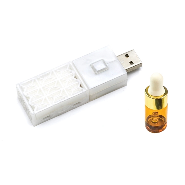 Compact like a flash drive; FlashScent® USB Aromatherapy Diffuser is designed... from ASI 49451 Desk Plants LLC