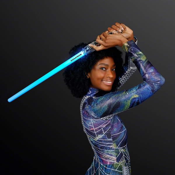 LED Futuristic Weapons with Space Saber Sounds; Blank & Imprint Pricing... from ASI 34194 ALightPromos / Alight Promotional Products