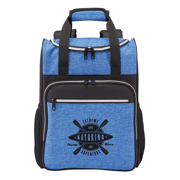 On trend cooler holds 24 cans and has multiple pockets to... from ASI 86565 Seville Gear