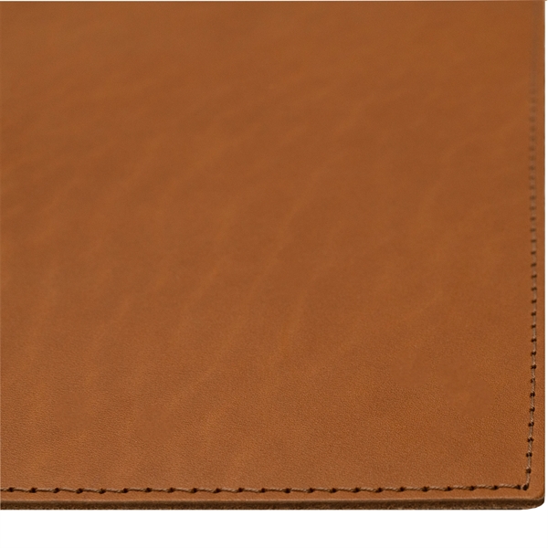 100 Genuine Leather 18" x 12" Gun Mat with a decorative... from ASI 75126 Oowee Products