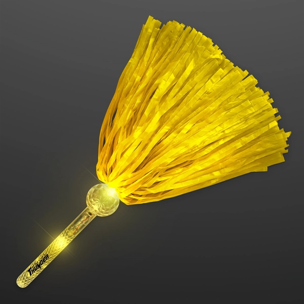 Pom Poms Light Up Team Spirit Wands; Imprint and Blank Pricing... from ASI 34194 ALightPromos