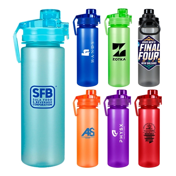 27 oz. Push Button Water Bottle... from ASI 31517 Admart Products