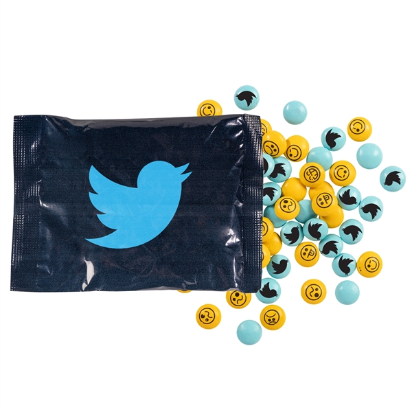 2 oz. Full Color DigiBag with Imprinted Chocolate Buttons.... from ASI 44900 NC Custom (CI/Lanco)