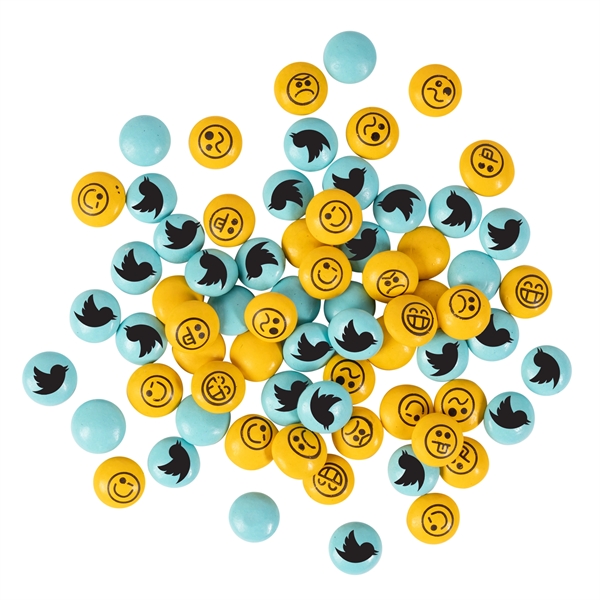 2 oz. Full Color DigiBag with Imprinted Chocolate Buttons.... from ASI 44900 NC Custom (CI/Lanco)