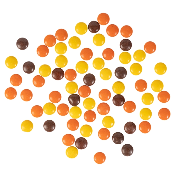 Full-color tube DigiBags filled with 3 oz. of Reese's Pieces candies.... from ASI 44900 NC Custom (CI/Lanco)