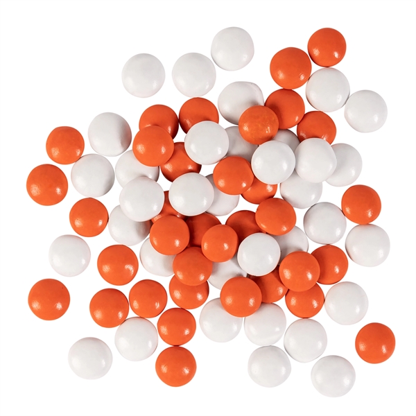 Chocolate buttons in a 5" x 5" bag.... from ASI 44900 NC Custom (CI/Lanco)