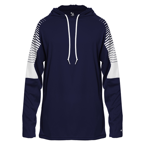 Lineup Hood Tee made of 100% Polyester moisture management/antimicrobial performance fabric.... from ASI 37461 Augusta Sportswear