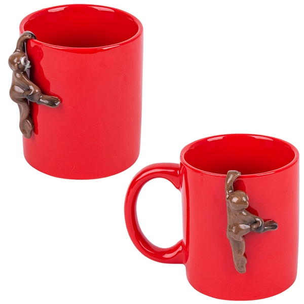 Monkey Mug- 11.5oz... from ASI 85620 H M Schmidt Co Inc