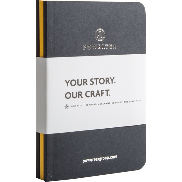 Three 4" x 6" pads with flexible wraparound paper covers, 50... from ASI 91340 Journalbooks/Timeplanner Calendars