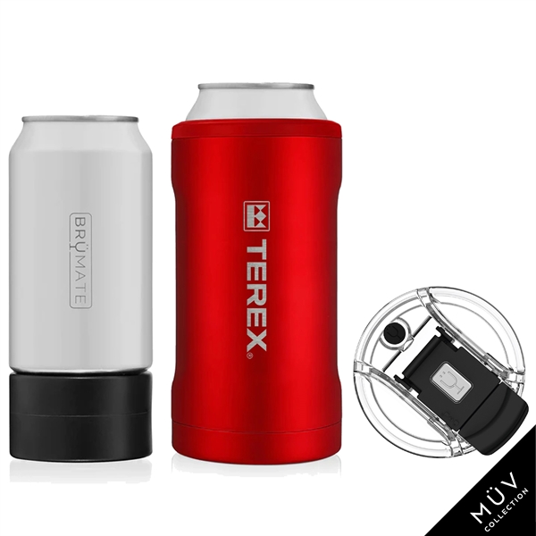 BruMate Hopsulator TriO 3-in-1 stainless steel insulated drink sleeve and tumbler.... from ASI 61005 Hirsch Gift Inc