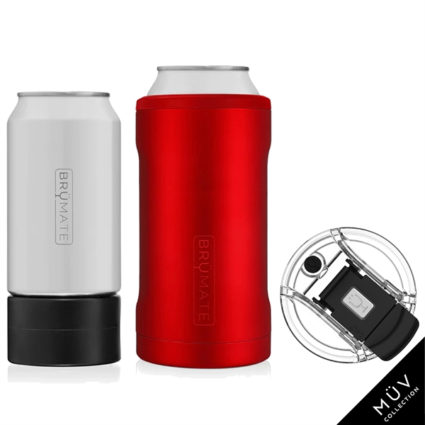 BruMate Hopsulator TriO 3-in-1 stainless steel insulated drink sleeve and tumbler.... from ASI 61005 Hirsch Gift Inc