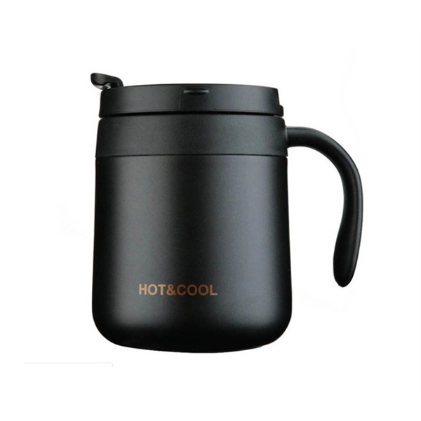 17 oz. Stainless steel thermal mug with 1 color silkscreen imprint... from ASI 37218 Athena Promo (tm)