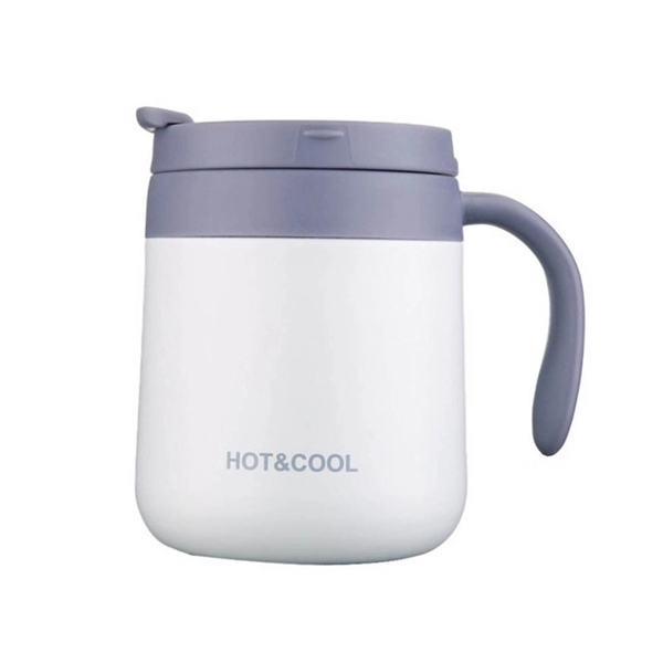 17 oz. Stainless steel thermal mug with 1 color silkscreen imprint... from ASI 37218 Athena Promo (tm)