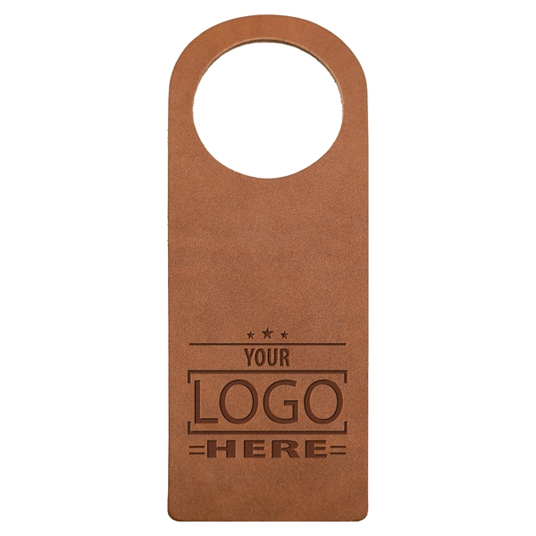 Genuine Leather Round Top Door Hanger.  Fits over most door... from ASI 75126 Oowee Products