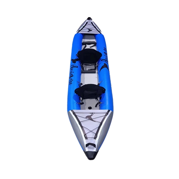 Durable 2-person inflatable kayak with paddles, pump, fin, and backpack -... from ASI 72657 Active Life Promo / Active Life Promo