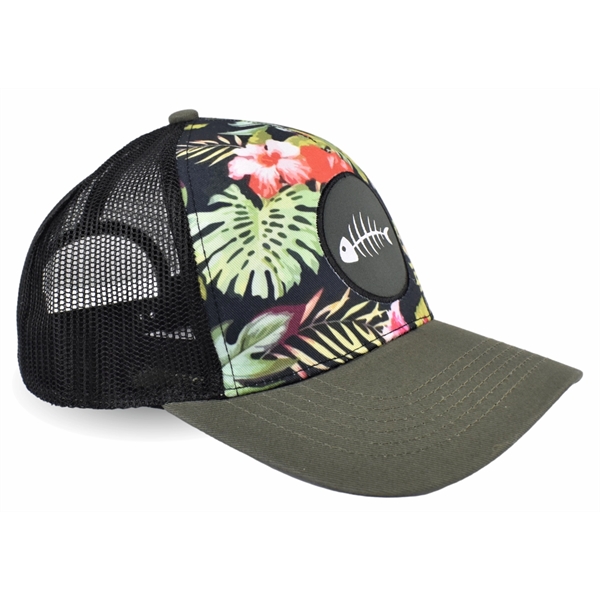 Low Profile Trucker hat with full color imprint and  Patch... from ASI 72657 Active Life Promo / Active Life