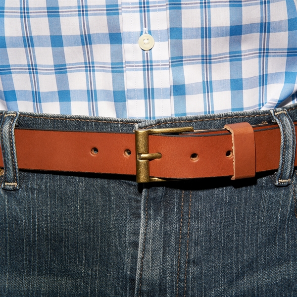 100% Genuine Leather 1.25" belts. 3 colors (black, chestnut & medium... from ASI 75126 Oowee Products