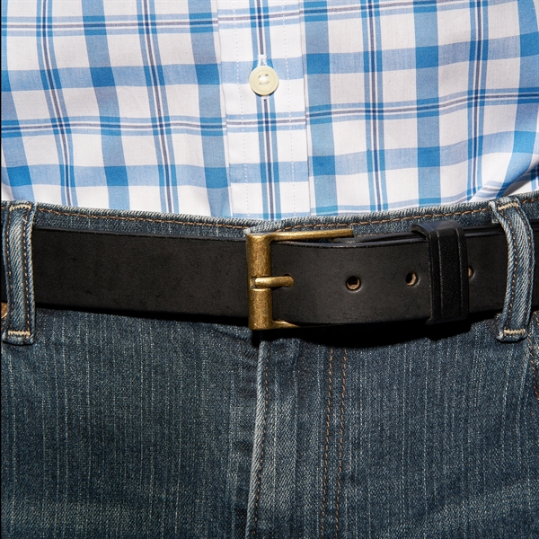 100% Genuine Leather 1.25" belts. 3 colors (black, chestnut & medium... from ASI 75126 Oowee Products