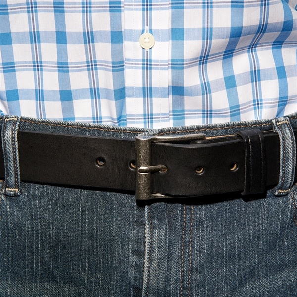 100% Genuine Leather 1.5" men's belts. 3 colors (black, chestnut &... from ASI 75126 Oowee Products