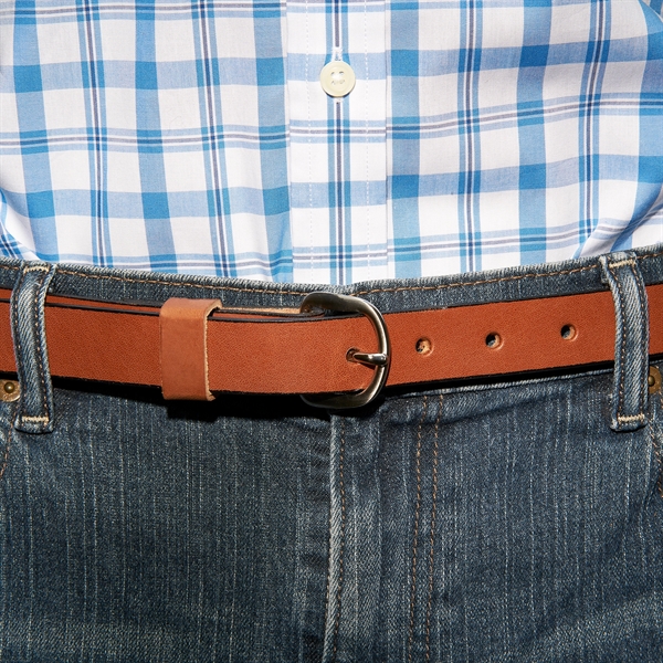 100% Genuine Leather 1" ladies belts. 3 colors (black, chestnut &... from ASI 75126 Oowee Products