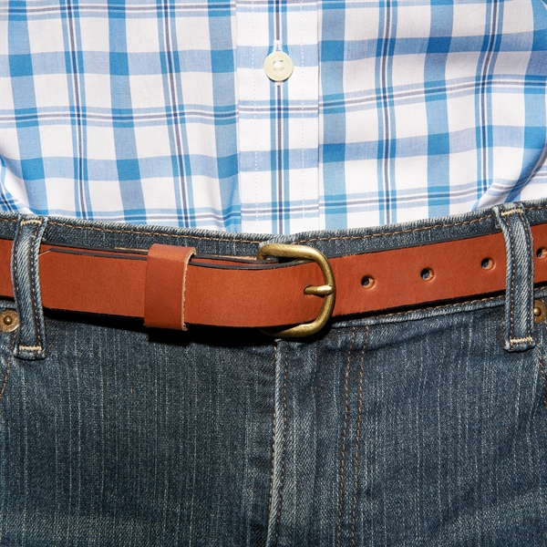 100% Genuine Leather 1" ladies belts. 3 colors (black, chestnut &... from ASI 75126 Oowee Products