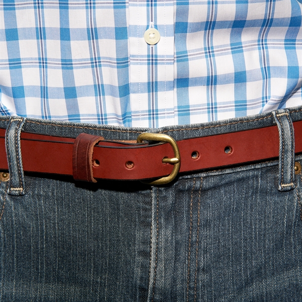 100% Genuine Leather 1" ladies belts. 3 colors (black, chestnut &... from ASI 75126 Oowee Products