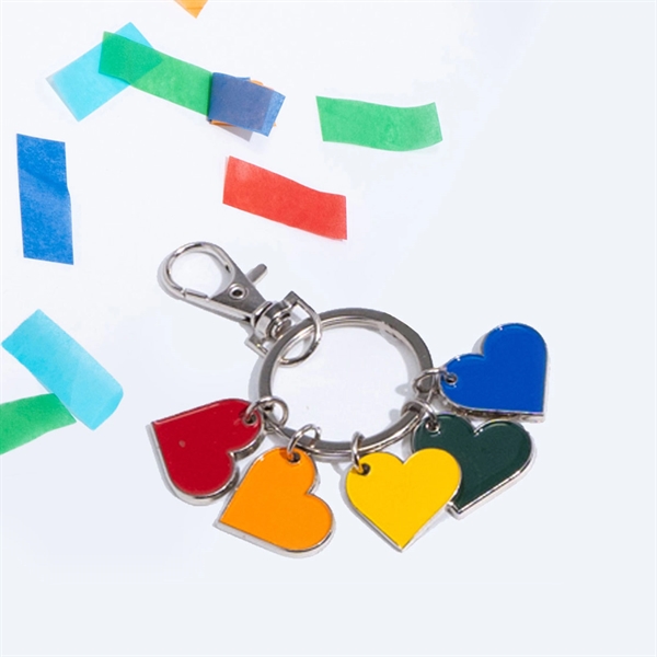 Impress with a custom die struck 4 charm keychain.... from ASI 61966 HPG / BCG Creations HPG Gold