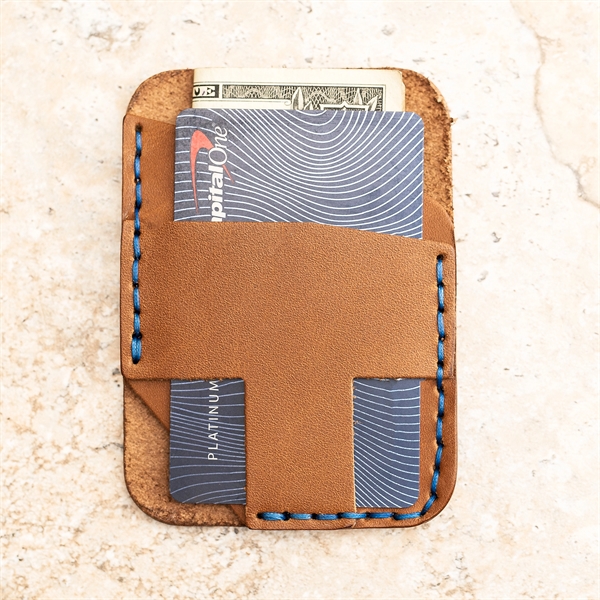 100% handcrafted double pocket vertical slim minimalist wallets. Pick between 5... from ASI 75126 Oowee Products