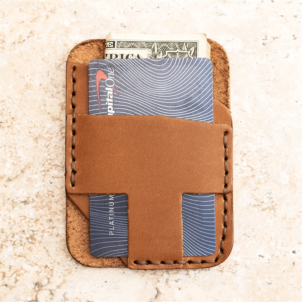 100% handcrafted double pocket vertical slim minimalist wallets. Pick between 5... from ASI 75126 Oowee Products