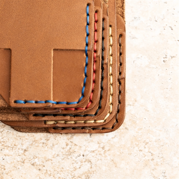 100% handcrafted double pocket vertical slim minimalist wallets. Pick between 5... from ASI 75126 Oowee Products