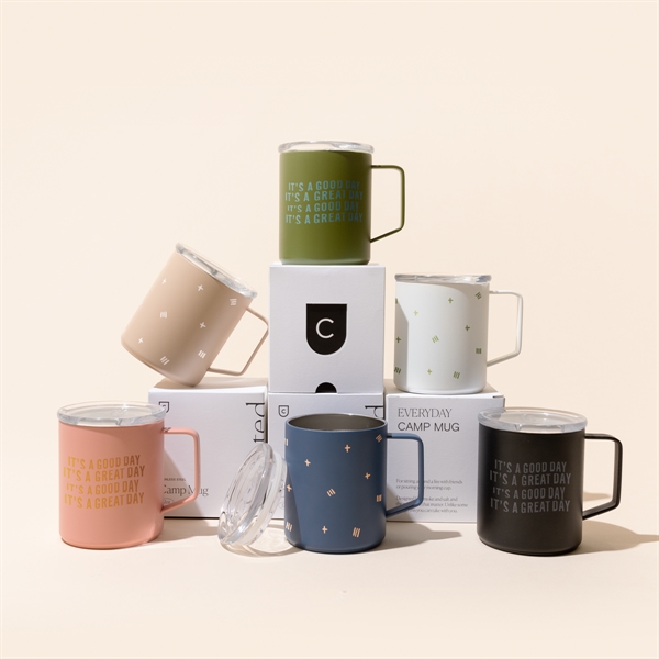 12 oz - Stainless double walled camp mug. Prices include a... from ASI 74710 Numo / NUMO