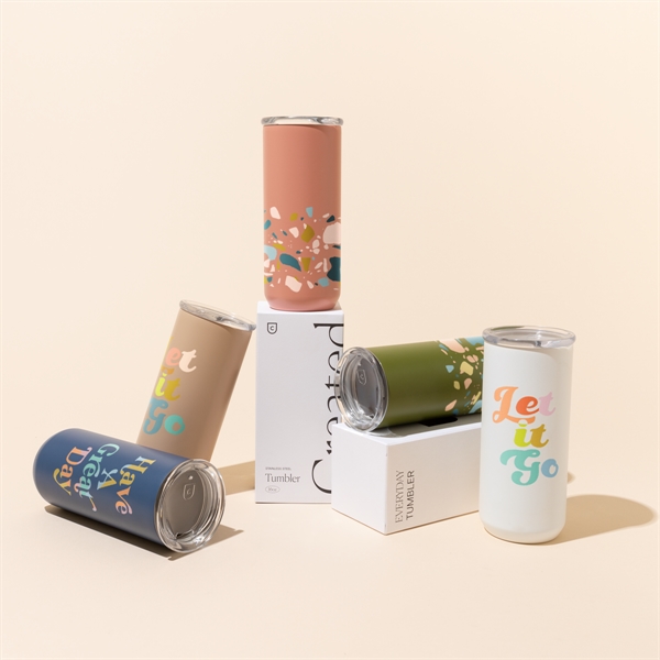 16 oz - Stainless double walled tumbler. Prices include a one-color... from ASI 74710 Numo / NUMO