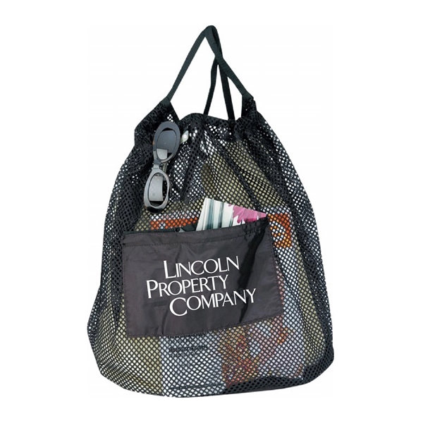 Nylon Drawstring Mesh Tote Bag... from ASI 39820 Opusline (Benmex) / Opus Line